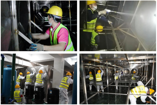 武漢三鎮(zhèn)，夏季水箱清洗