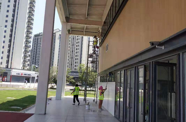 武漢開荒保潔—武漢軍運(yùn)村案例