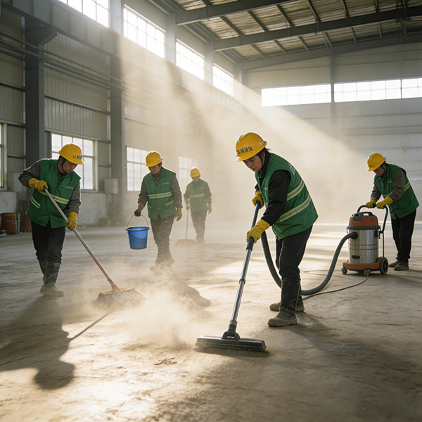 廠房開荒保潔選哪家？江城清洗高效除污更省心
