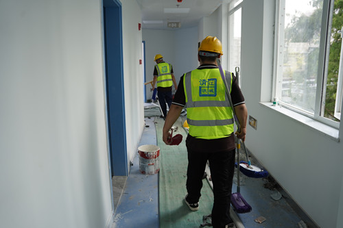 同濟醫(yī)院-開荒保潔